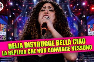 Delia cambia il testo di Bella Ciao al Primo Maggio