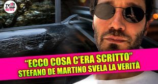 Stefano De Martino, l'insulto volgare sull'auto a Milano