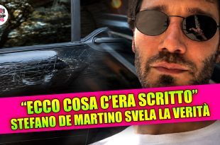 Stefano De Martino, l'insulto volgare sull'auto a Milano
