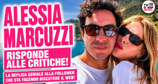 Alessia Marcuzzi risponde alle critiche sul nuovo fidanzato