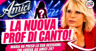 Amici 26, ecco la nuova prof di canto