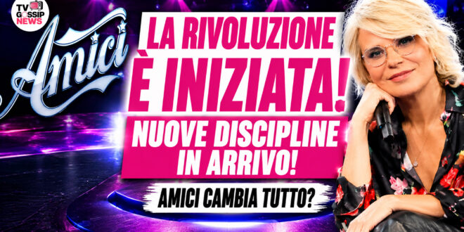 Amici verso una svolta storica: Maria De Filippi valuta nuove discipline