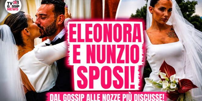 Eleonora Rocchini e Nunzio Moccia si sono sposati