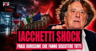 Enzo Iacchetti al centro delle polemiche