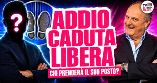Gerry Scotti lascia Caduta Libera