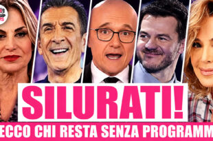 I grandi silurati dai palinsesti Mediaset