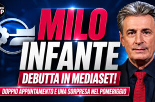 Milo Infante pronto al debutto su Mediaset: