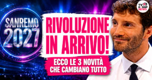 Sanremo 2027, Stefano De Martino cambia tutto