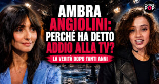 Ambra Angiolini svela perché ha lasciato la televisione