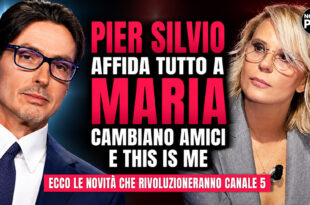 Pier Silvio Berlusconi punta su Maria De Filippi