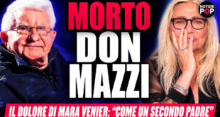 Morto Don Antonio Mazzi: il commosso addio di Mara Venier