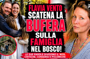 Flavia Vento cita la famiglia nel bosco e scatena le polemiche