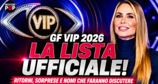 Grande Fratello Vip 2026, spunta la lista ufficiale del cast