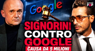 Alfonso Signorini fa causa a Google