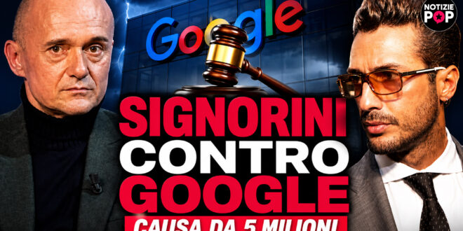 Alfonso Signorini fa causa a Google