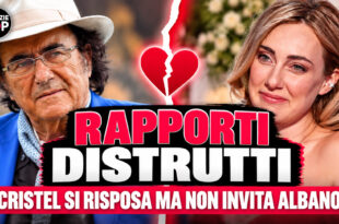 La figlia di Albano si “risposa” ma non invita il padre
