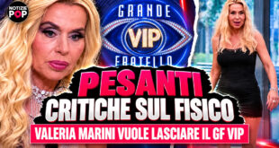 Valeria Marini al Grande Fratello Vip, pesanti critiche sull’aspetto fisico
