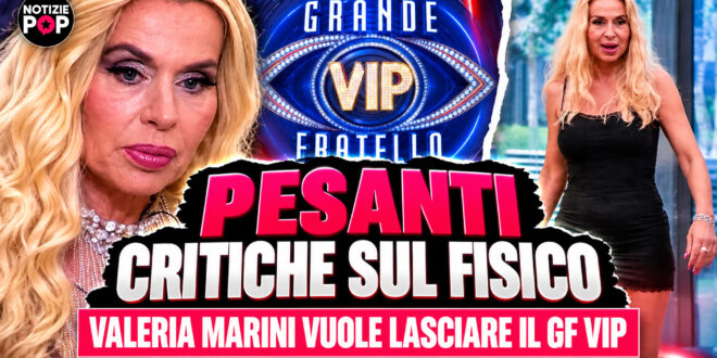 Valeria Marini al Grande Fratello Vip, pesanti critiche sull’aspetto fisico