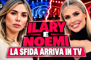 Ilary Blasi e Noemi Bocchi: la sfida arriva in TV
