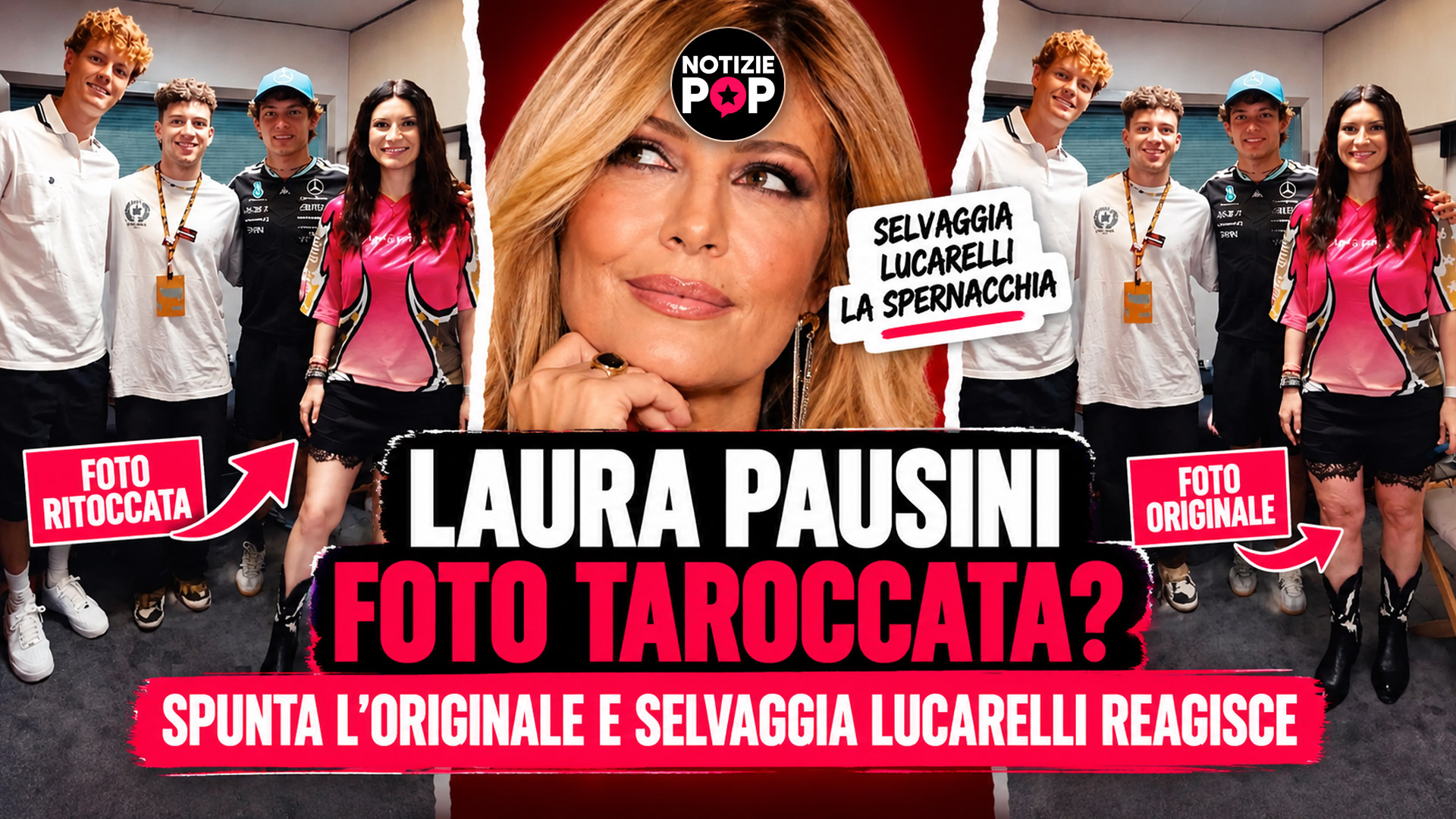 laura pausini la foto taroccata con kimi antonelli fa discutere interviene selvaggia lucarelli da Gossipnews.tv laura pausini la foto taroccata con kimi antonelli fa discutere interviene selvaggia lucarelli
