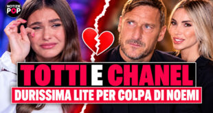 Francesco Totti e il litigio con la figlia Chanel dopo Noemi Bocchi