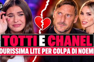 Francesco Totti e il litigio con la figlia Chanel dopo Noemi Bocchi