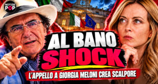 AL BANO CHOC su MELONI