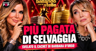 Barbara d'Urso a Ballando con le Stelle: svelato il presunto cachet