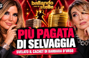 Barbara d'Urso a Ballando con le Stelle: svelato il presunto cachet