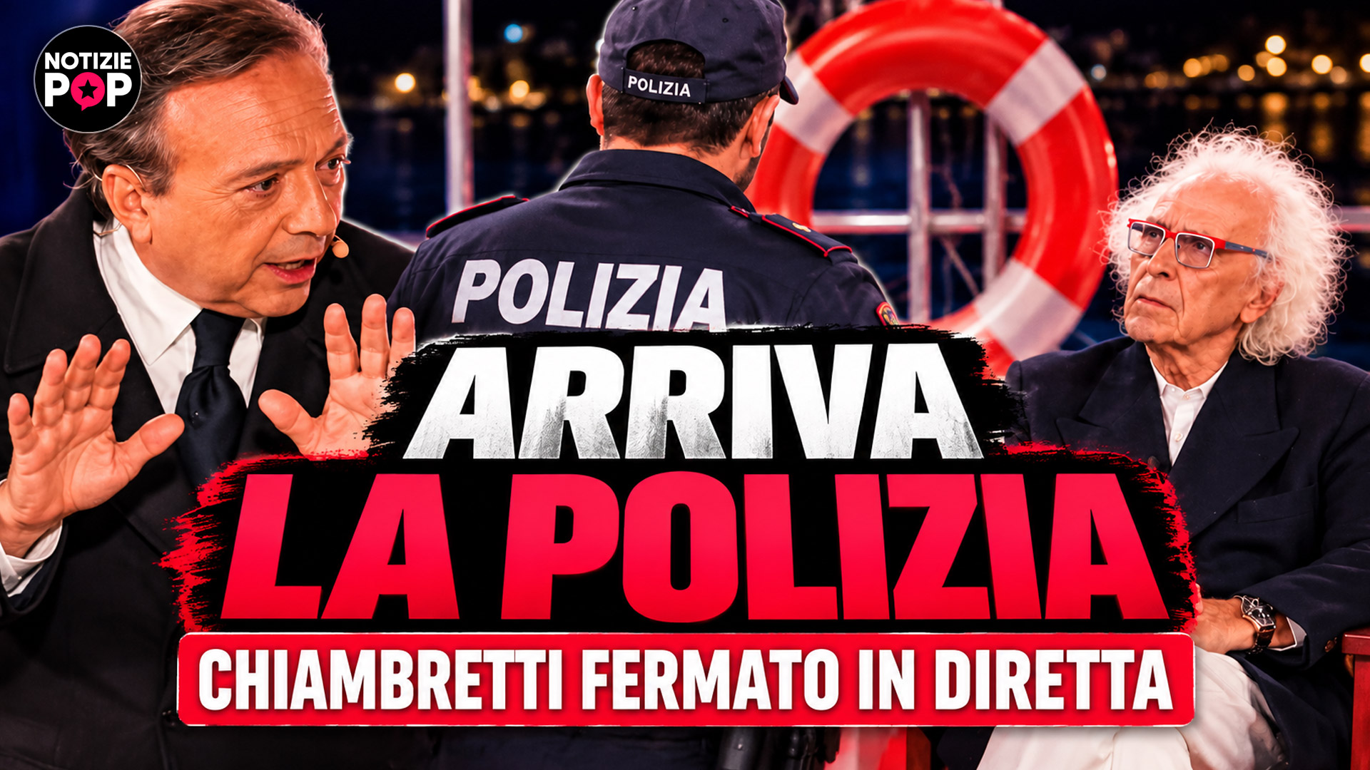 polizia interrompe piero chiambretti e giampiero mughini in diretta cosa 232 successo sul tevere da Gossipnews.tv polizia interrompe piero chiambretti e giampiero mughini in diretta cosa 232 successo sul tevere