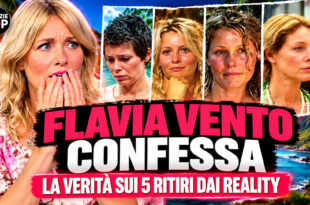 Flavia Vento, i veri motivi dei ritiri dai reality show