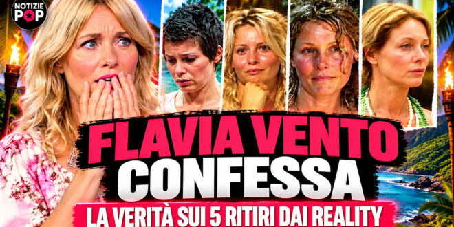 Flavia Vento, i veri motivi dei ritiri dai reality show