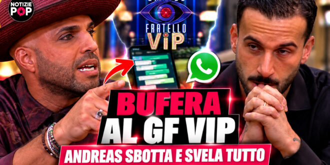 GF Vip, Andreas Muller contro Jonathan Kashanian