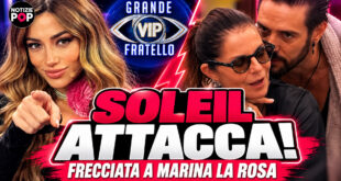 Grande Fratello Vip, Soleil Sorge attacca Alex Belli e Marina La Rosa