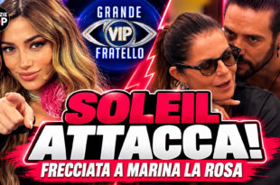 Grande Fratello Vip, Soleil Sorge attacca Alex Belli e Marina La Rosa