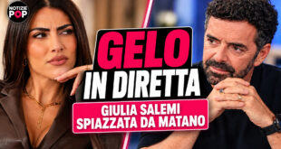Giulia Salemi, la domanda di Alberto Matano sulle nozze con Pierpaolo Pretelli crea imbarazzo