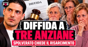 Lorenzo Spolverato, richiesta di 2.500 euro: coinvolte tre donne anziane