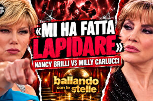 Nancy Brilli contro Milly Carlucci