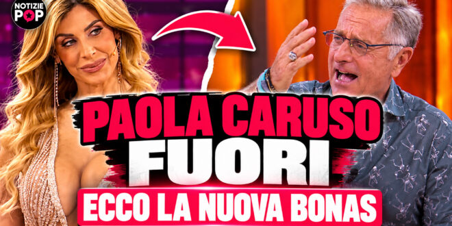 Avanti un Altro, Paola Caruso lascia il ruolo di Bonas