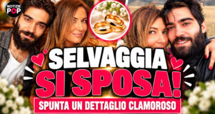 Selvaggia Lucarelli annuncia il matrimonio con Lorenzo Biagiarelli