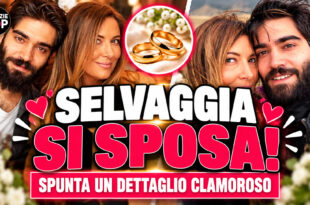 Selvaggia Lucarelli annuncia il matrimonio con Lorenzo Biagiarelli